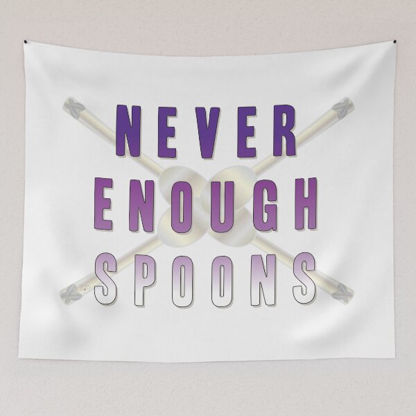 Item preview, Never Enough Spoons designed and sold by JillPillDesign.