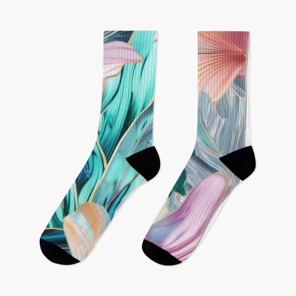 Item preview, Beautiful 3D Holographic Abstract Botanical Floral Faux Marble Pattern designed and sold by Butler in the Home.