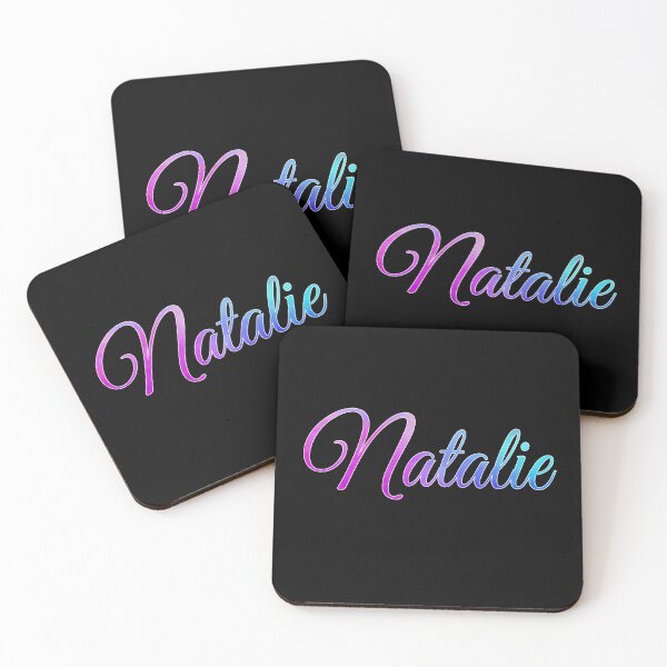 Item preview, Natalie Personalized Name Birthday Tag Family Name Natalie Girl Custom Name First Name Last Name  designed and sold by HalloweenGift.