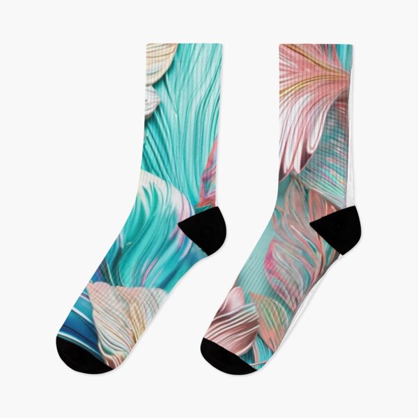 Item preview, Beautiful 3D Holographic Abstract Botanical Floral Faux Marble Pattern designed and sold by Butler in the Home.