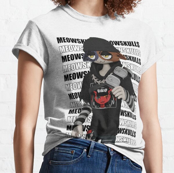 Artikel-Vorschau von : Meow Skulls Typografie, designt und verkauft von ThirstyThirst.