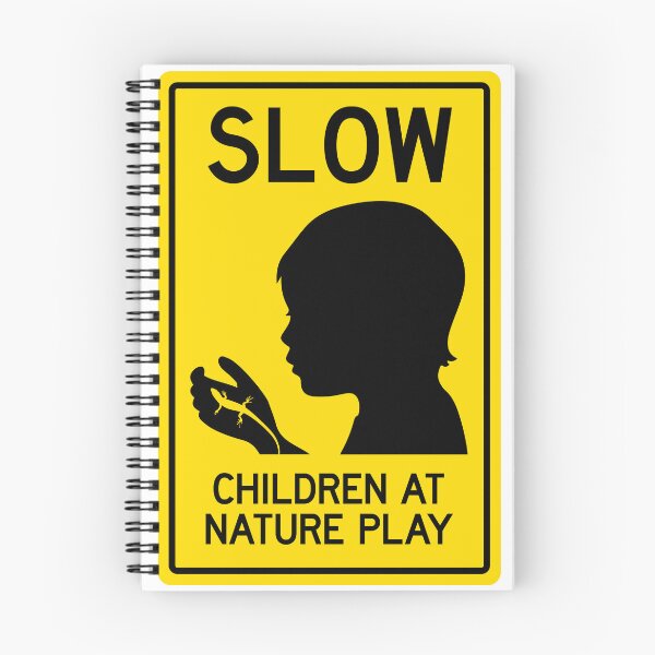Item preview, Los niños juegan en la naturaleza designed and sold by natureplaysign.