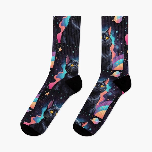 Item preview, Black cat Galaxy designed and sold by Catophile.