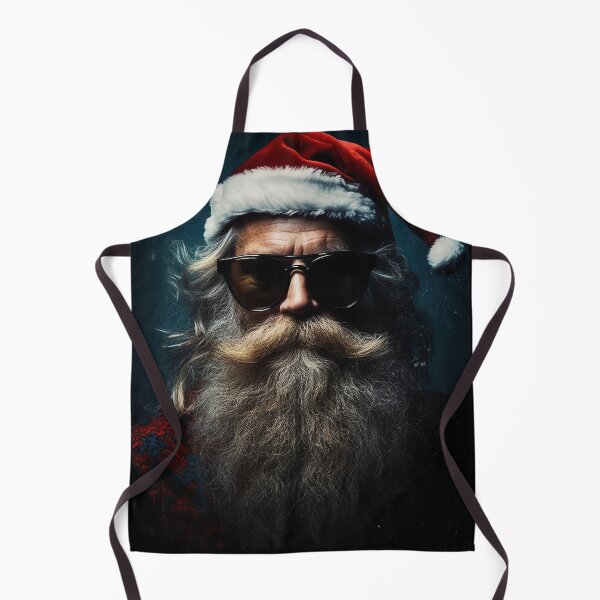 Item preview, Vintage Surreal Portrait Of A Hipster Santa Claus | Best Gift For Christmas 011 designed and sold by MadeByRobots.