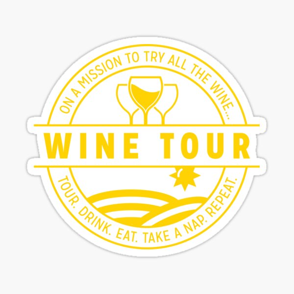 Artikel-Vorschau von Gelber Weintour-Druck, designt und verkauft von calculatecre8.