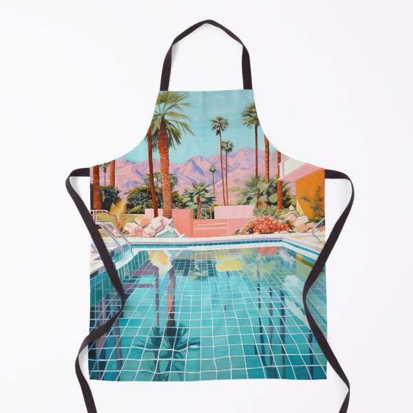 Item preview, Palm Desert Pool - Mid Century Modern Minimalism designed and sold by GalleryOXO.