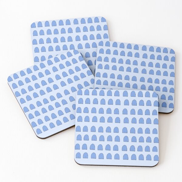 Item preview, Blue Ghost Pattern  designed and sold by amoeba and freaks.