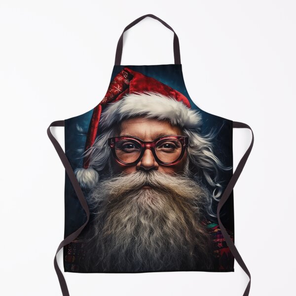 Item preview, Vintage Surreal Portrait Of A Hipster Santa Claus | Best Gift For Christmas 03 designed and sold by MadeByRobots.