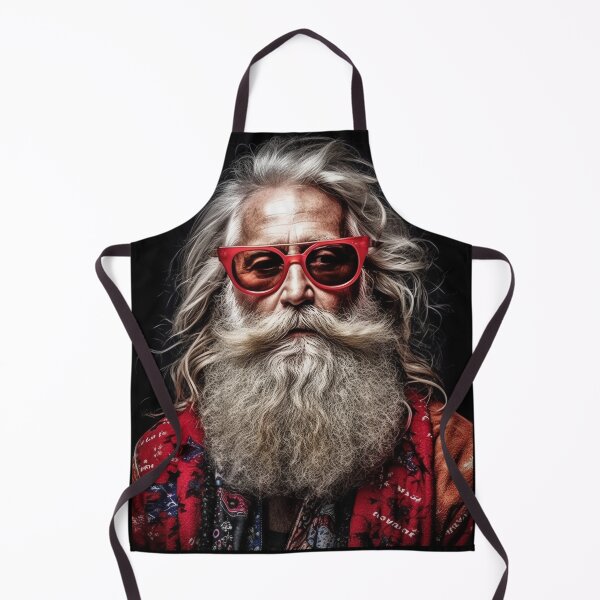 Item preview, Vintage Surreal Portrait Of A Hipster Santa Claus | Best Gift For Christmas 04 designed and sold by MadeByRobots.