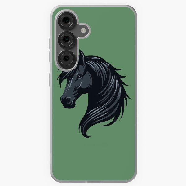 Aperçu de l'œuvre cheval noir créée et vendue par Animalia-.