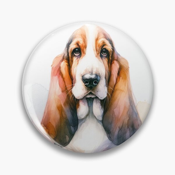 Item preview, Whimsical Basset Hound designed and sold by ZT-Art.