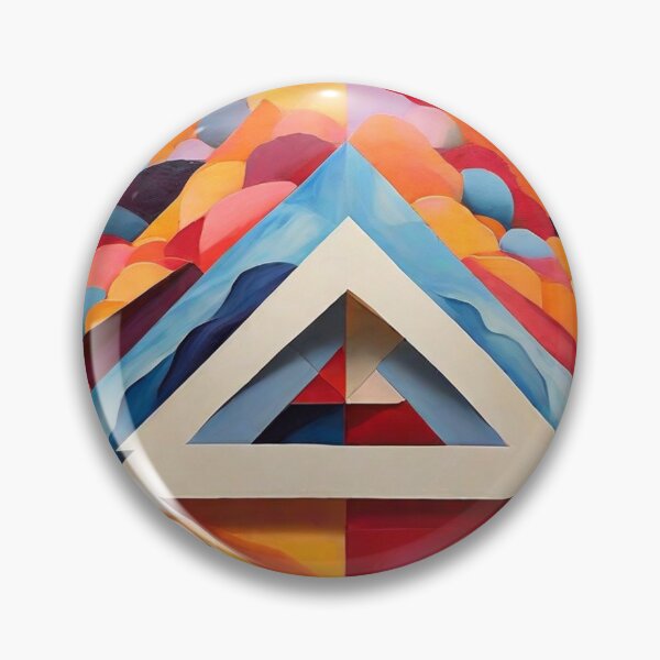 Item preview, color triangle designed and sold by Modernaiart.
