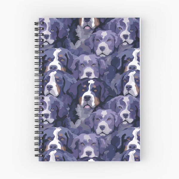 Aperçu de l'œuvre Bouvier bernois en motif camouflage créée et vendue par forget45studio.