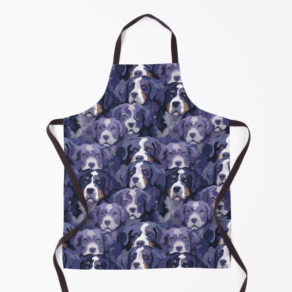 Item preview, Bernese Mountain Dog in camouflage pattern designed and sold by forget45studio.