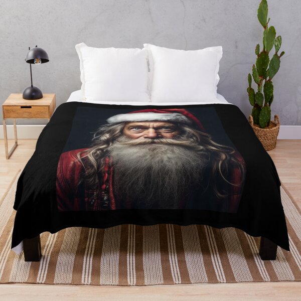 Item preview, Vintage Surreal Portrait Of A Hipster Santa Claus | Best Gift For Christmas 06 designed and sold by MadeByRobots.