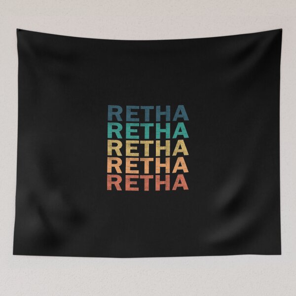 Item preview, Retha Name - Retha Vintage Retro Proud Name designed and sold by LeonorBialasz.