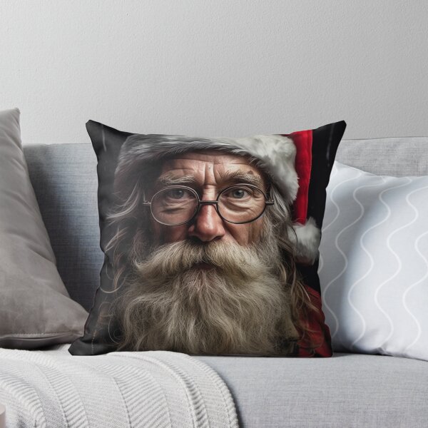 Item preview, Vintage Surreal Portrait Of A Hipster Santa Claus | Best Christmas Gift 07 designed and sold by MadeByRobots.