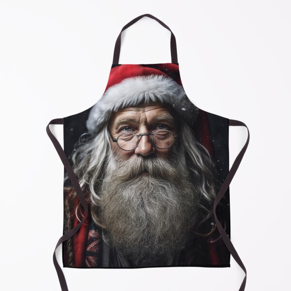 Item preview, Vintage Surreal Portrait Of A Hipster Santa Claus | Best Christmas Gift 08 designed and sold by MadeByRobots.