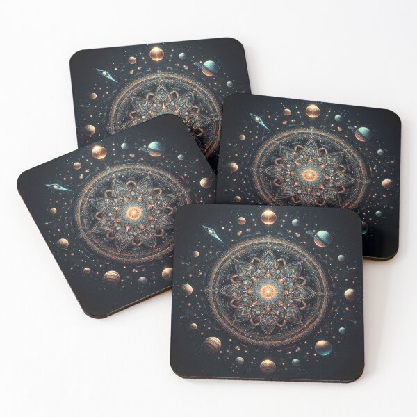 Item preview, Galactic Whirl - Modern Art - home decor designed and sold by crea8iveway.