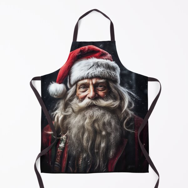 Item preview, Vintage Surreal Portrait Of A Smiling Hipster Santa Claus | Best Christmas Gift 09 designed and sold by MadeByRobots.