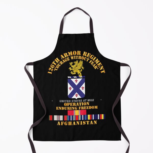 Item preview, Army - 126th Armor Regiment - OEF - Afghanistan w SVC designed and sold by Military Insignia Products.