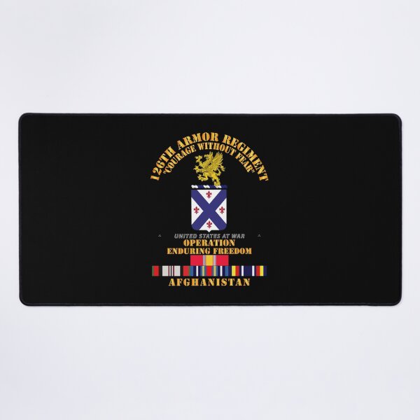 Item preview, Army - 126th Armor Regiment - OEF - Afghanistan w SVC designed and sold by Military Insignia Products.