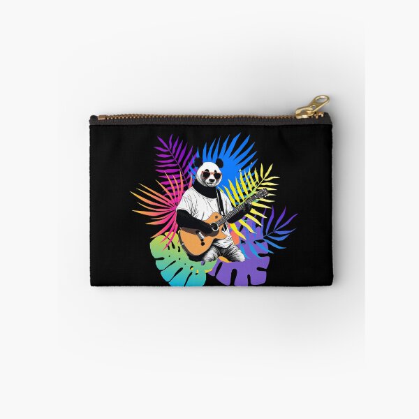 Item preview, COOL GUITARIST PANDA - guitarist panda - rock panda - wild musician designed and sold by Musicians-world.