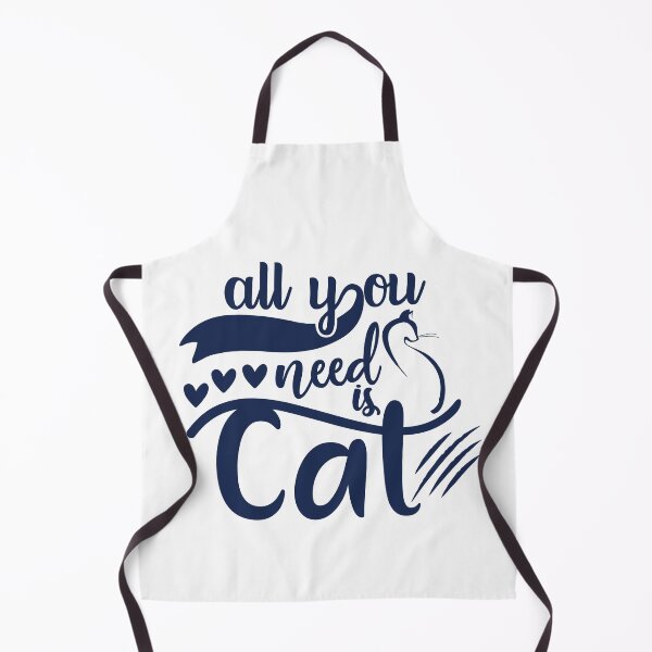 Item preview, All You Need Is a Cat: Whiskered Bliss Typography designed and sold by Ignitesoul4.