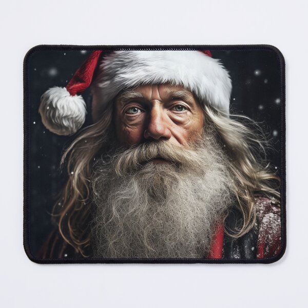 Item preview, Vintage Surreal Portrait Of A Hipster Santa Claus | Best Christmas Gift 10 designed and sold by MadeByRobots.