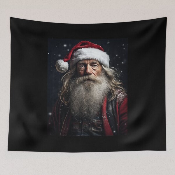Item preview, Vintage Surreal Portrait Of A Hipster Santa Claus | Best Christmas Gift 10 designed and sold by MadeByRobots.