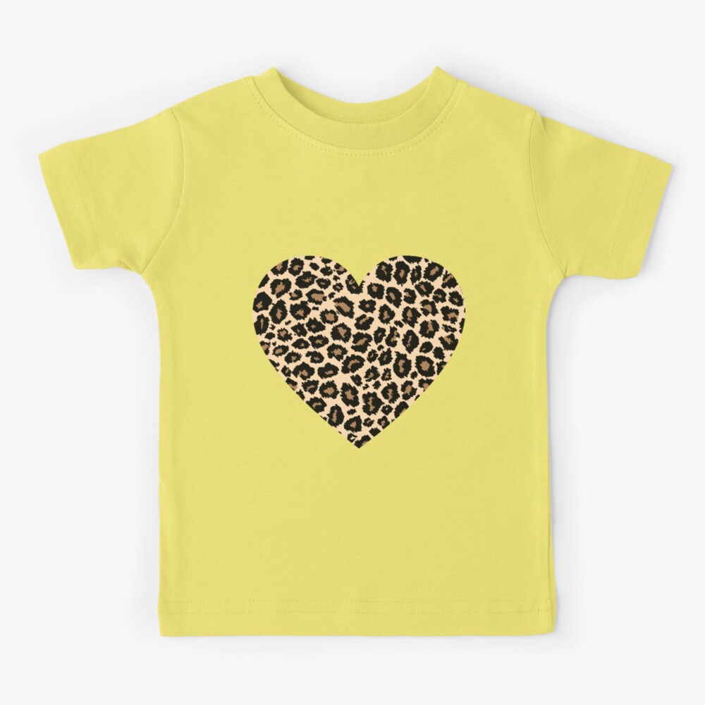 【YEGG】 Leopard heart Tee Amazon.com: Leopard Heart Cute Animal Lover Cheetah Leopard