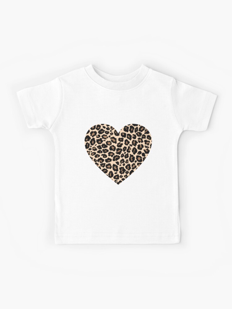Leopard Print Love Heart