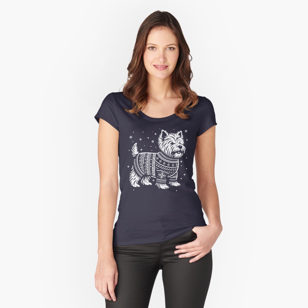 Item preview, Fitted Scoop T-Shirt designed and sold by hidden-design.