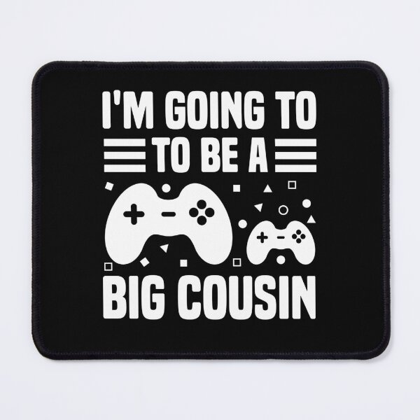 Item preview, I'm Going To Be A Big Cousin Gaming Baby Boy Announcement designed and sold by Achrafdesign.