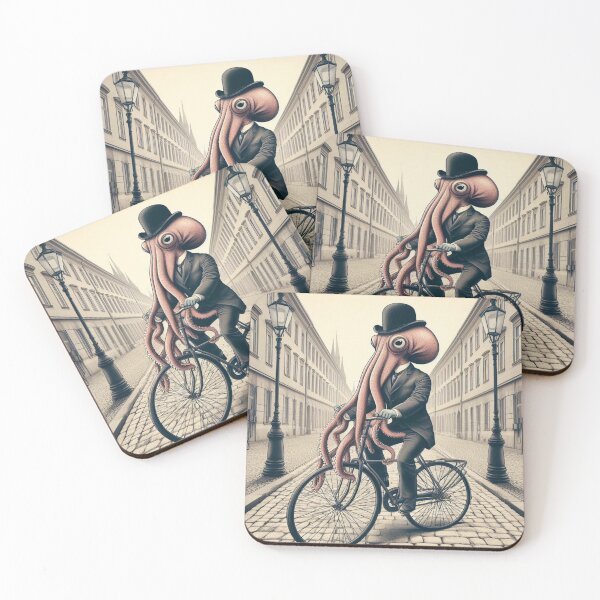Item preview, Octopus on a bike designed and sold by Kenneth Labuskes.