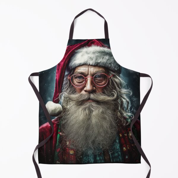 Item preview, Vintage Surreal Portrait Of A Hipster Santa Claus | Best Gift For Christmas 12 designed and sold by MadeByRobots.