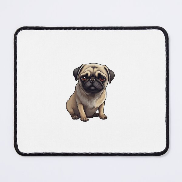 Item preview, Adorable Mops Dog designed and sold by ReeHub.