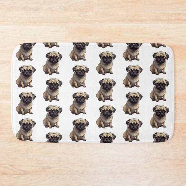 Item preview, Adorable Mops Dog designed and sold by ReeHub.