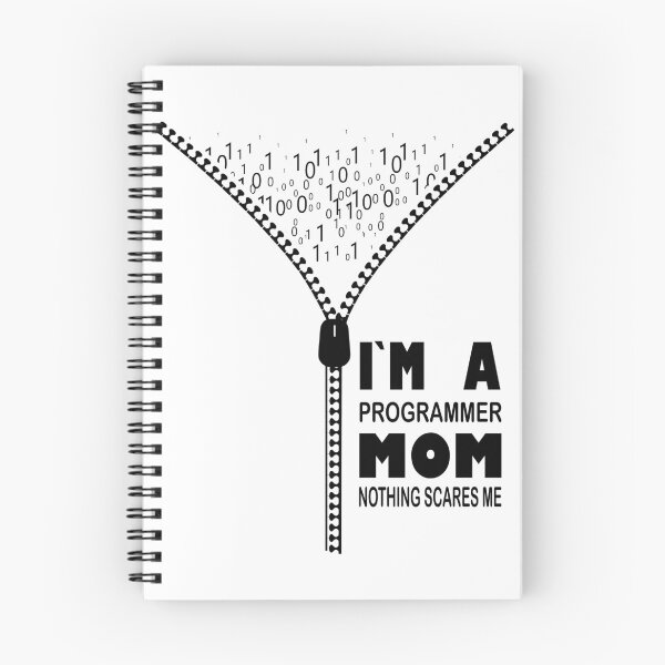 Item preview, I`m  a Programmer Mom Nothing Scares Me designed and sold by Bettylop.
