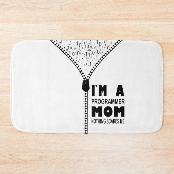 Item preview, I`m  a Programmer Mom Nothing Scares Me designed and sold by Bettylop.