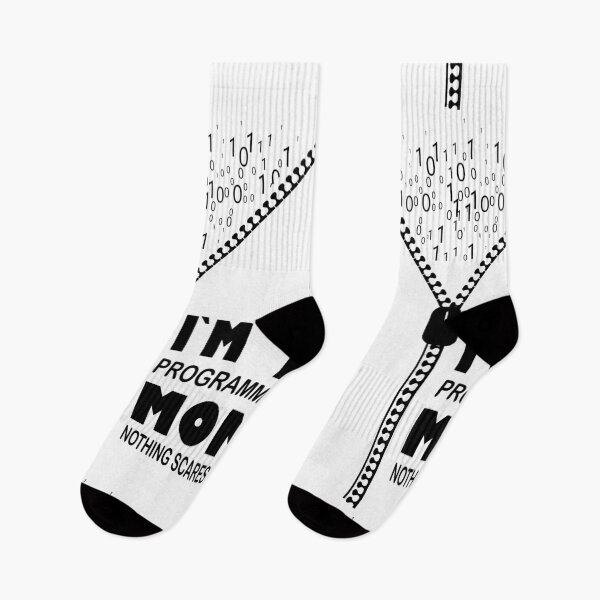 Item preview, I`m  a Programmer Mom Nothing Scares Me designed and sold by Bettylop.
