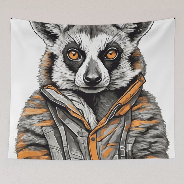 Item preview, Endangered Animals, Lemur: Pickman designed and sold by KnoClothingCo.