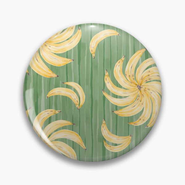 Item preview, Surreal watercolor of sunflowers bananas designed and sold by marufemia.