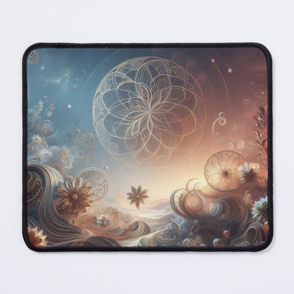 Item preview, Floral Mystique - Modern Art - home decor designed and sold by crea8iveway.