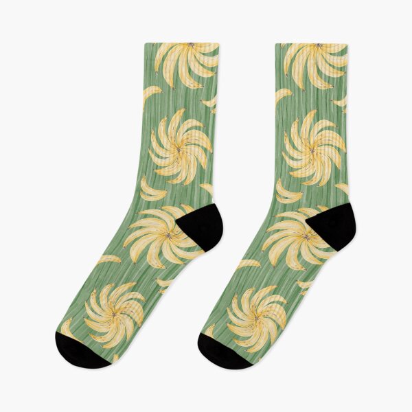 Item preview, Surreal watercolor of sunflowers bananas designed and sold by marufemia.