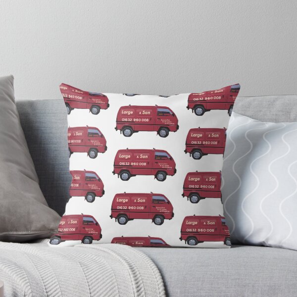 Item preview, Doc Martin Bert Large Large Plumbing Red Van Cornwall Portwenn Pattern designed and sold by SonnyBoyDesigns.