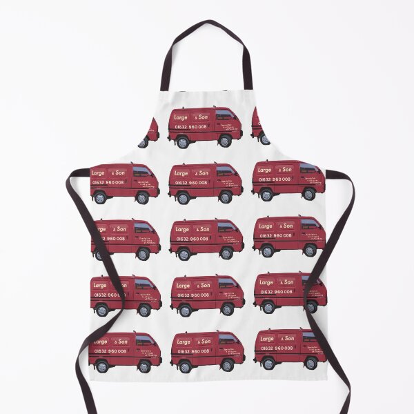 Item preview, Doc Martin Bert Large Large Plumbing Red Van Cornwall Portwenn Pattern designed and sold by SonnyBoyDesigns.