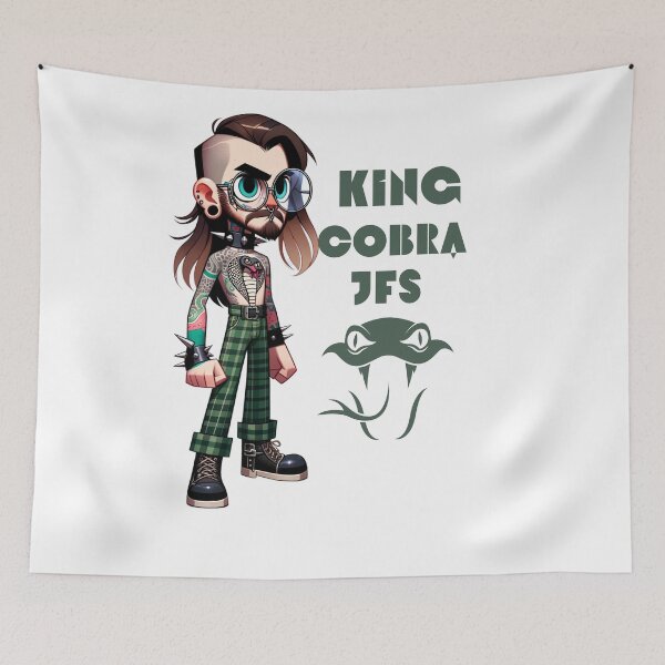 Item preview, Alternative Icon - King Cobra JFS Inspired Illustration designed and sold by Mundo Tees.