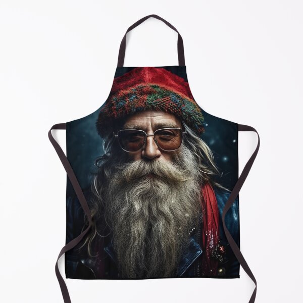 Item preview, Vintage Surreal Portrait Of A Hipster Santa Claus | Best Gift For Christmas 15 designed and sold by MadeByRobots.