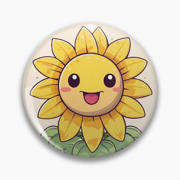 Item preview, Cute Happy Smiling Sunflower designed and sold by DesignDrifts.